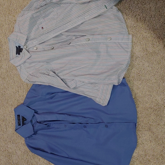 Tommy Hilfiger button down long sleeve shirts - Picture 1 of 9